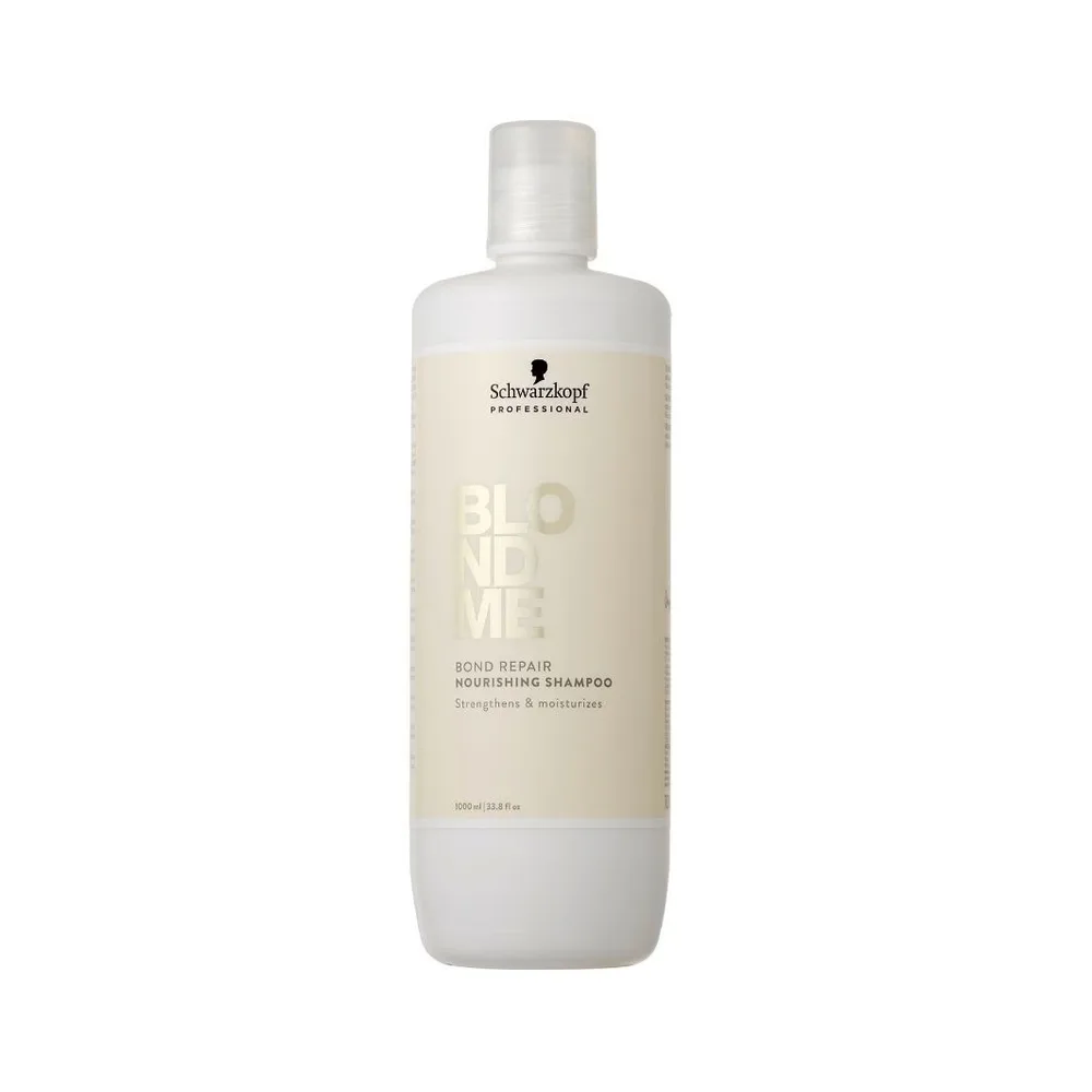 Шампунь для волос Schwarzkopf Professional BLONDME Bond Repair Szampon Wzmacniajaco-Nawilzajacy, 1000 мл