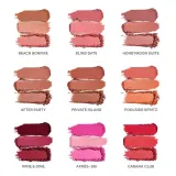 Румяна: Роза Morphe CHEEK THRILLS MULTI-FINISH FACE TRIO, оттенок BEACH BONFIRE — фото 2