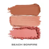 Румяна: Роза Morphe CHEEK THRILLS MULTI-FINISH FACE TRIO, оттенок BEACH BONFIRE — фото 3