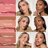 Румяна: Роза Morphe CHEEK THRILLS MULTI-FINISH FACE TRIO, оттенок BEACH BONFIRE — фото 5