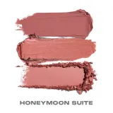 Румяна: Роза Morphe CHEEK THRILLS MULTI-FINISH FACE TRIO, оттенок HONEYMOON SUITE — фото 4
