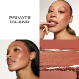 Румяна: Роза Morphe CHEEK THRILLS MULTI-FINISH FACE TRIO, оттенок PRIVATE ISLAND — фото 2