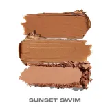 Румяна: Роза Morphe CHEEK THRILLS MULTI-FINISH FACE TRIO, оттенок SUNSET SWIM — фото 3
