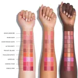 Румяна: Роза Morphe CHEEK THRILLS MULTI-FINISH FACE TRIO, оттенок WINE & DINE — фото 4
