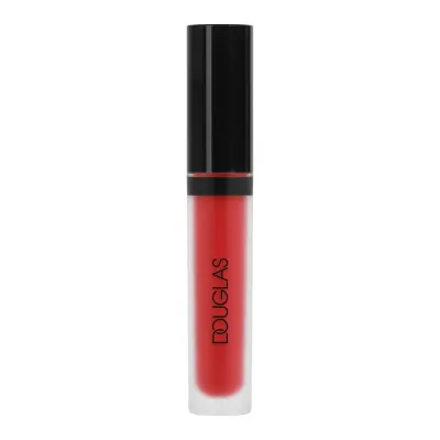 Губная помада в стике Douglas Collection Ultra Matte High Fidelity Liquid Lipstick, оттенок 10 - VIBRANT RED