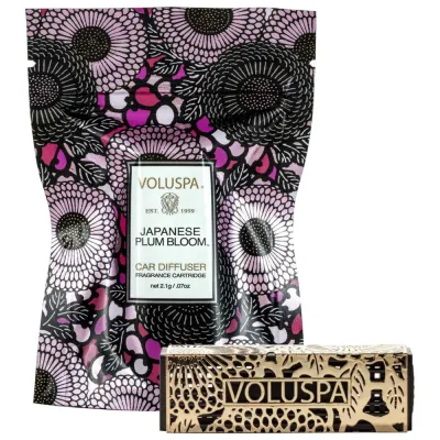 Аромат для помещения VOLUSPA Japanese Plum Bloom Travel Diffuser Set, 1 шт