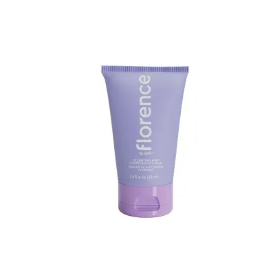 florence by mills Clear The Way Clarifying Mud Mask очищающая грязевая маска для лица с углём и салициловой кислотой, 100 мл
