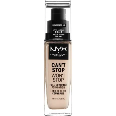 NYX Professional Makeup Тональный крем, оттенок 02 - LIGHT PORCELAIN