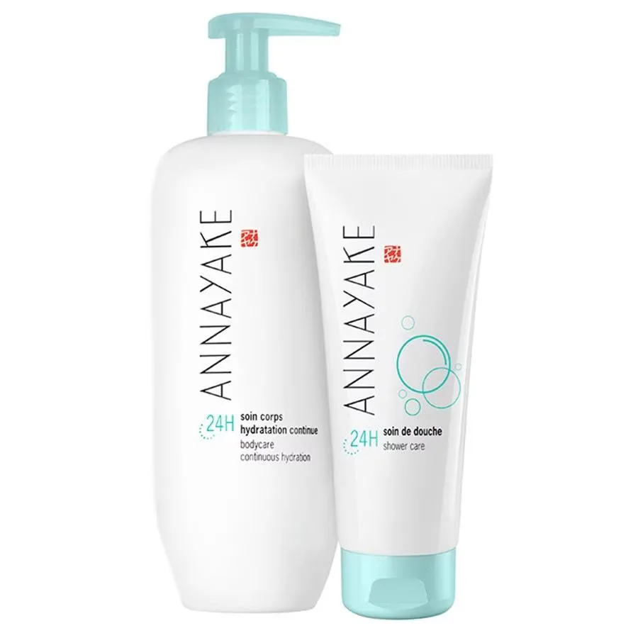 Annayake 24H Bodycare Набор для тела: гель для душа и увлажняющий лосьон, для обезвоженной кожи, 1 шт