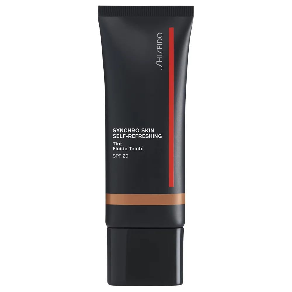 Тональный крем Shiseido SYNCHRO SKIN Self-Refreshing Tint SPF 20, оттенок Nr. 415 - Tan Kwanzan