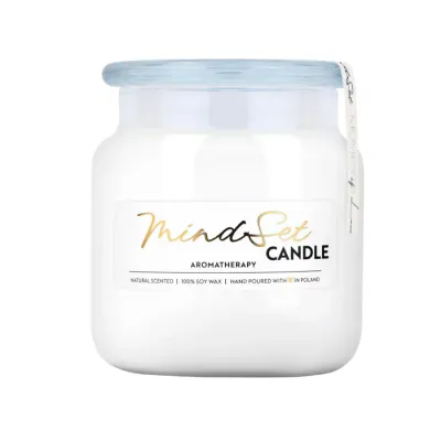 Свеча Mindset Cosmetics Swieca sojowa Moments of Love rose & blueberry, 750 мл