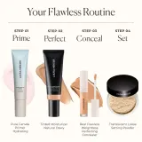 Жидкость для лица Laura Mercier TINTED MOISTURIZER BLURRED MATTE MINI, оттенок 2N MAPLE — фото 2