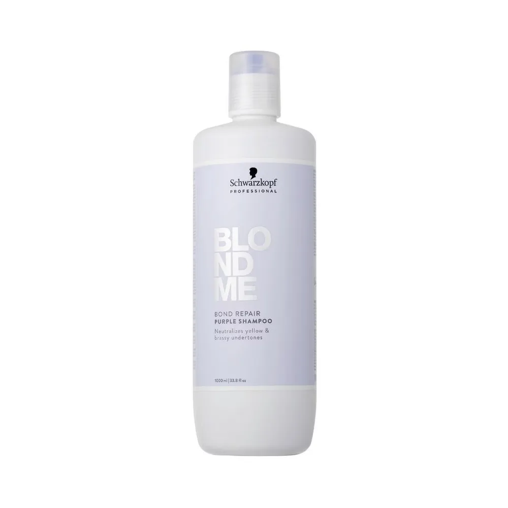 Шампунь для волос Schwarzkopf Professional BLONDME Bond Repair Szampon Neutralizujacy (Fioletowy), 1000 мл