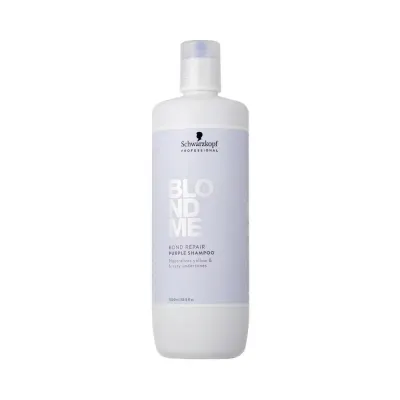 Шампунь для волос Schwarzkopf Professional BLONDME Bond Repair Szampon Neutralizujacy (Fioletowy), 1000 мл