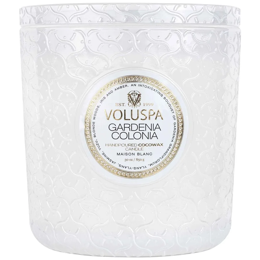 VOLUSPA Luxe Свеча ароматическая, 1 шт, оттенок Gardenia Colonia