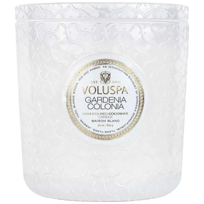 VOLUSPA Luxe Свеча ароматическая, 1 шт, оттенок Gardenia Colonia