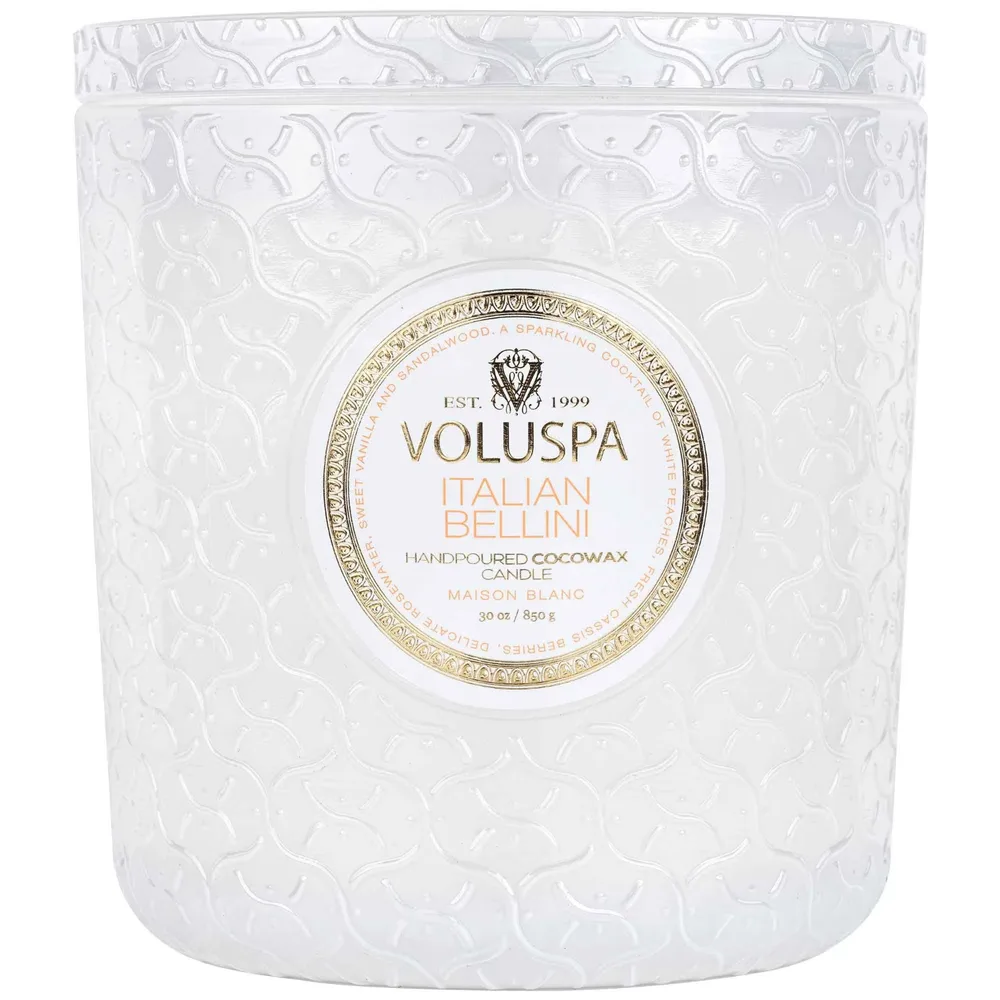 VOLUSPA Luxe Свеча ароматическая, 1 шт, оттенок Italian Bellini