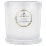 VOLUSPA Luxe Свеча ароматическая, 1 шт, оттенок Suede Blanc — фото 3