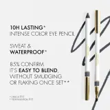 Карандаш для глаз Dolce&Gabbana SLEEK KHOL GLIDER EYE LINER, оттенок 05 VIBRANT PLUM — фото 4