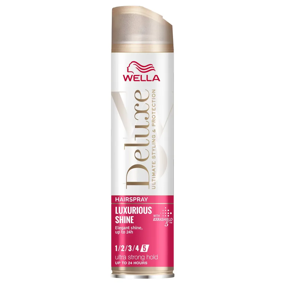 Wella Deluxe Shine Лак для волос для блеска, 250 мл