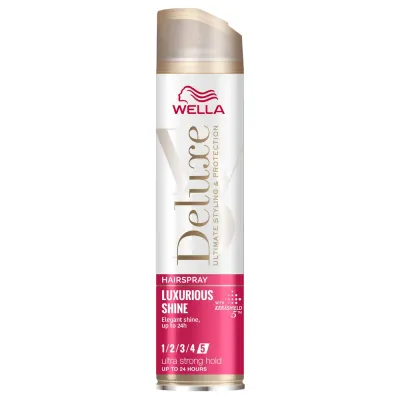 Wella Deluxe Shine Лак для волос для блеска, 250 мл