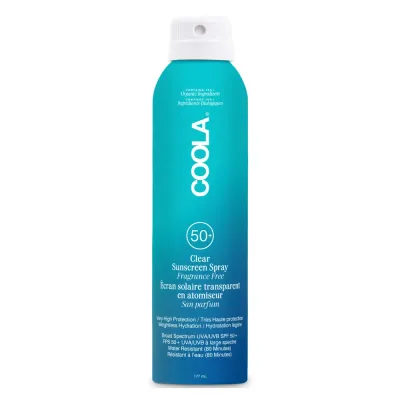 Coola Classic Спрей солнцезащитный для тела SPF 50, без отдушки, 177 мл