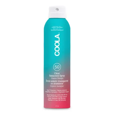 Coola Classic Guava Mango Спрей солнцезащитный для тела SPF 50, 177 мл