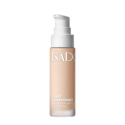 Тональный крем IsaDora No Compromise Lightweight Matte Foundation, оттенок 1N - 1N