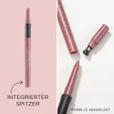 ARTDECO Mineral Lip Styler Карандаш для губ выдвижной с точилкой, оттенок 22 Mineral Soft Beige, 1 шт — фото 3