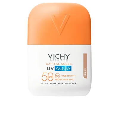 Солнцезащитный крем для лица Vichy CAPITAL SOLEIL UV AQUA nawilzajacy fluid z kolorem SPF50, 50 мл