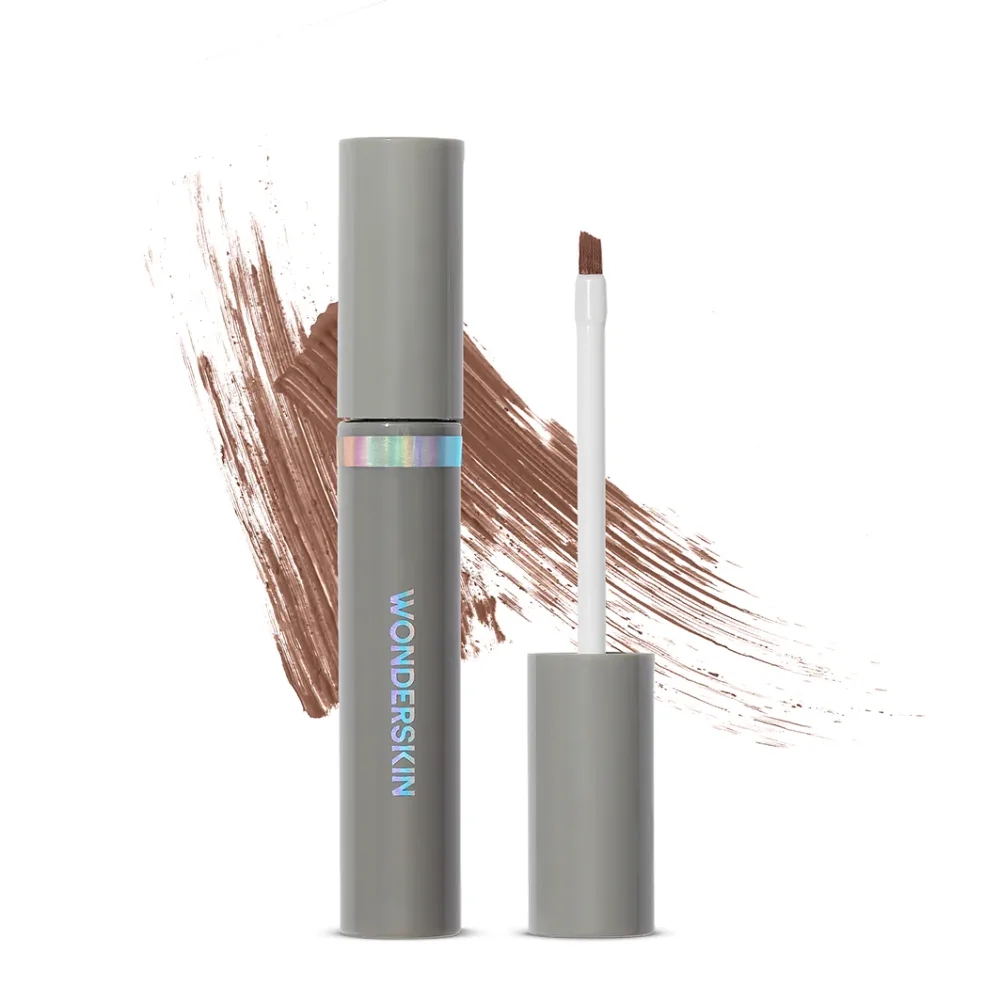 Гель для бровей WONDERSKIN WONDER BLADING BROW STAIN & GO MASQUE, оттенок BRUTE