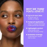 Губная помада WONDERSKIN WONDER BLADING ALL-DAY LIP STAIN, оттенок DARLING — фото 3