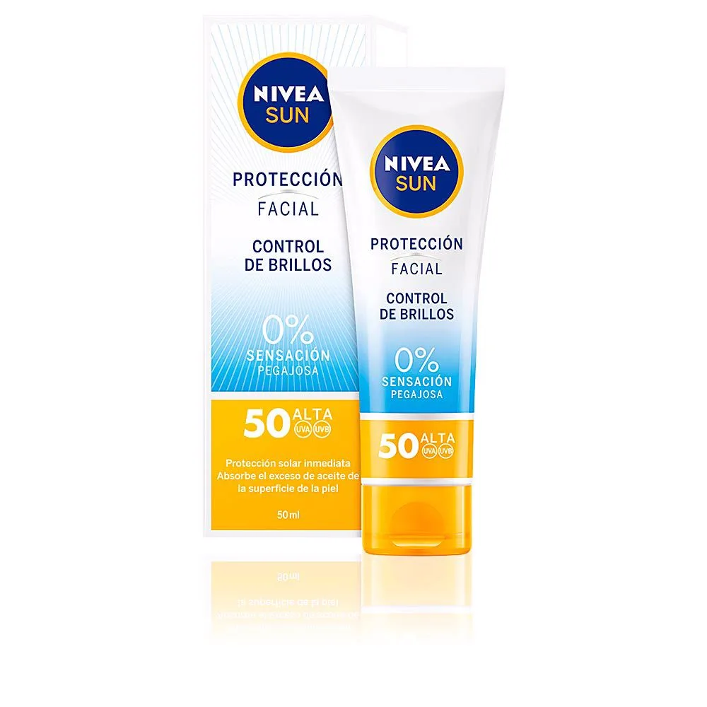 Солнцезащитный крем NIVEA SUN TWARZY Kontrola polysku SPF50, 50 мл