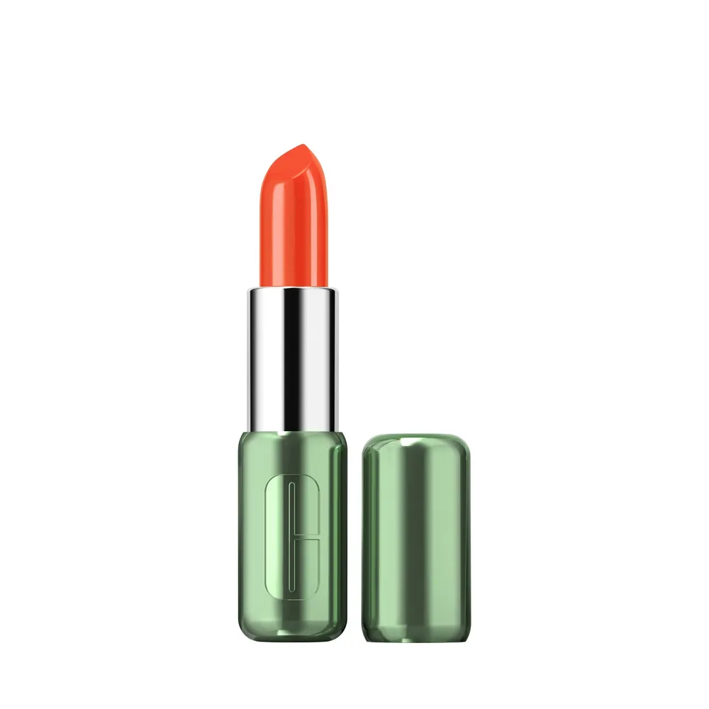Clinique Pop Longwear Lipstick, оттенок FLAME POP
