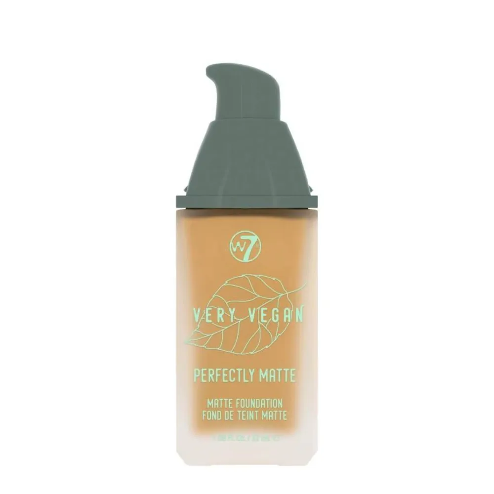 Тональный крем W7 VERY VEGAN matte foundation PERFECTLY MATTE, оттенок FRESH BEIGE