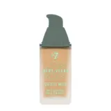 Тональный крем W7 VERY VEGAN matte foundation PERFECTLY MATTE, оттенок SAND BEIGE — фото 1