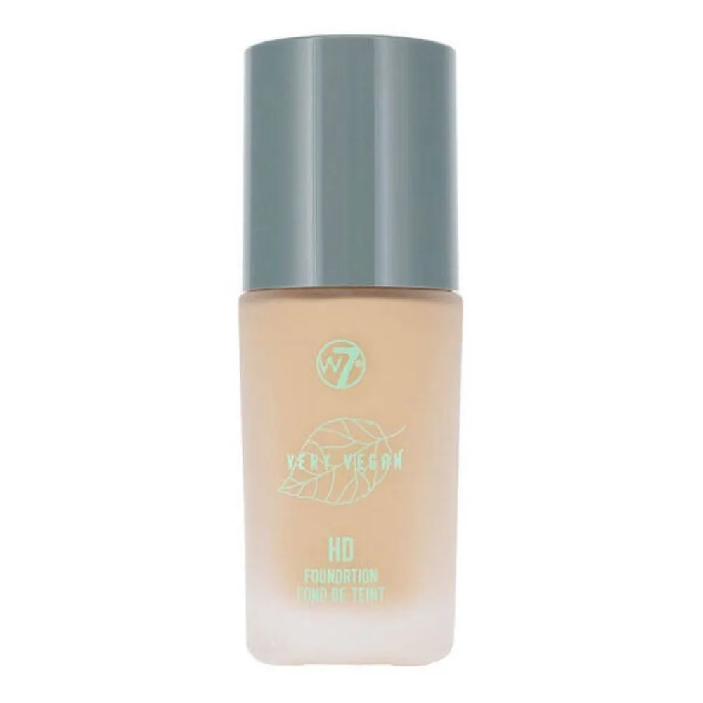 Тональный крем W7 VERY VEGAN HD Foundation PODKLAD WYGLADZAJACY, оттенок FRESH BEIGE