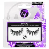W7 Wispy Lashes Charmed накладные ресницы на ленте многослойные, с клеем 1 мл — фото 1