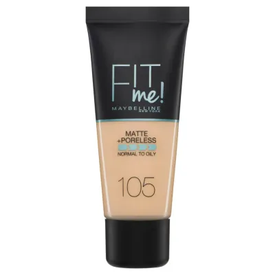 Maybelline Fit Me Matte Poreless Тональный крем матирующий, оттенок 105 - NATURAL IVORY