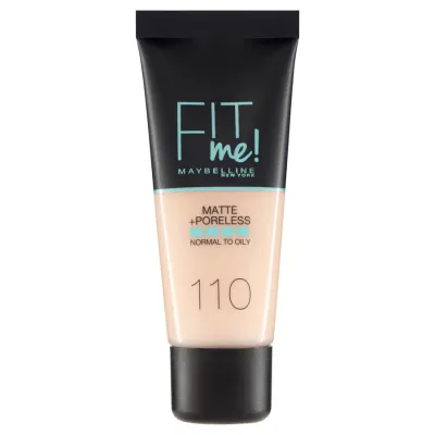 Maybelline Fit Me Matte Poreless Тональный крем матирующий, оттенок 110 - PORCE