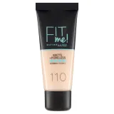 Maybelline Fit Me Matte Poreless Тональный крем матирующий, оттенок 110 - PORCE — фото 1