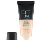 Maybelline Fit Me Matte Poreless Тональный крем матирующий, оттенок 110 - PORCE — фото 3