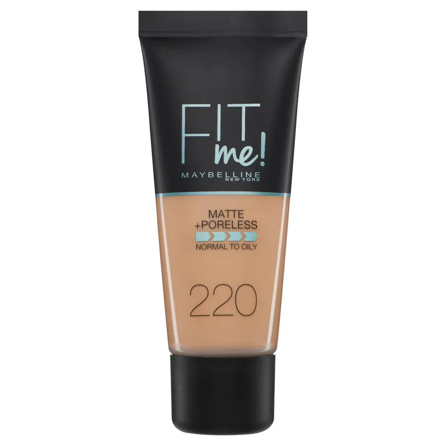 Maybelline Fit Me Matte Poreless Тональный крем матирующий, оттенок 220 - NATURAL BEIGE