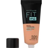 Maybelline Fit Me Matte Poreless Тональный крем матирующий, оттенок 320 Natural Tan — фото 2