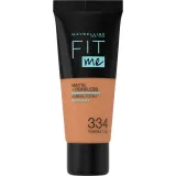 Maybelline Fit Me Matte Poreless Тональный крем матирующий, оттенок 334 - WARM TAN — фото 1