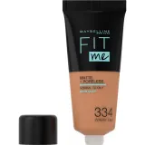 Maybelline Fit Me Matte Poreless Тональный крем матирующий, оттенок 334 - WARM TAN — фото 3