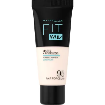 Maybelline Fit Me Matte Poreless Тональный крем матирующий, оттенок 95 - FAI