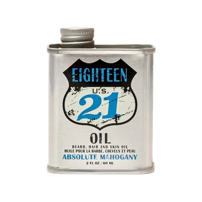 18.21 Man Made Oil - Beard, Hair & Skin Absolute Mahogany, 60 мл