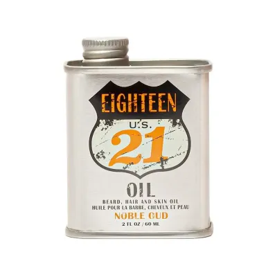 18.21 Man Made Oil - Beard, Hair & Skin Noble Oud, 60 мл
