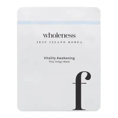 Увлажняющая маска Wholeness Vitality Awakening Poly Indigo Mask, 1 шт